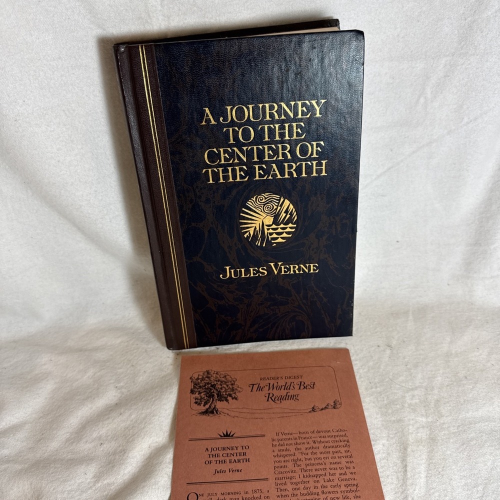 A Journey to the Center of the Earth by Jules Vern (Hardcover) Reader's Digest‎